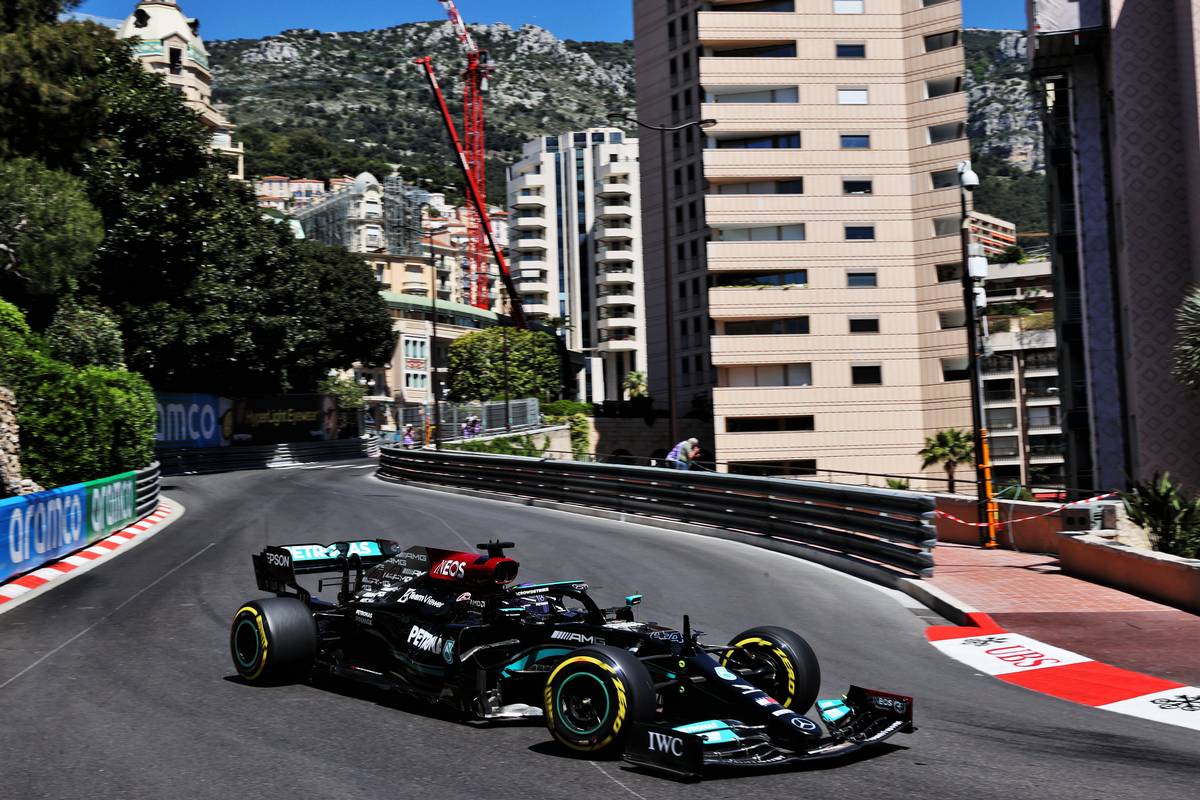 Lewis Hamilton (GBR) Mercedes AMG F1 W12. 20.05.2021. Formula 1 World Championship, Rd 5, Monaco Grand Prix
