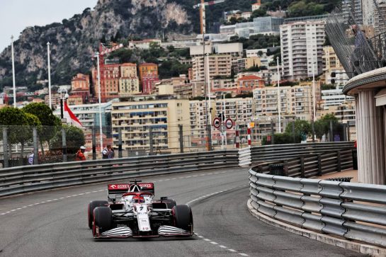 Kimi Raikkonen (FIN) Alfa Romeo Racing C41.
22.05.2021. Formula 1 World Championship, Rd 5, Monaco Grand Prix, Monte Carlo, Monaco, Qualifying Day.
- www.xpbimages.com, EMail: requests@xpbimages.com © Copyright: Batchelor / XPB Images