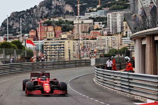 Charles Leclerc (MON) Ferrari SF-21.
22.05.2021. Formula 1 World Championship, Rd 5, Monaco Grand Prix, Monte Carlo, Monaco, Qualifying Day.
- www.xpbimages.com, EMail: requests@xpbimages.com © Copyright: Batchelor / XPB Images