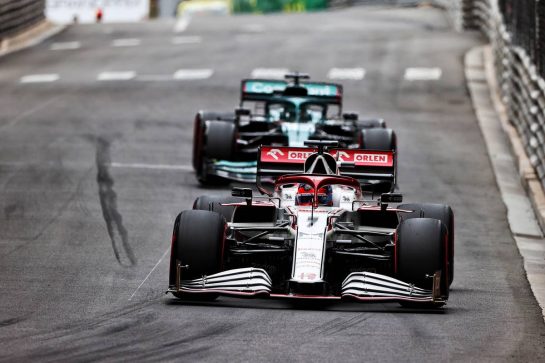 Kimi Raikkonen (FIN) Alfa Romeo Racing C41.
22.05.2021. Formula 1 World Championship, Rd 5, Monaco Grand Prix, Monte Carlo, Monaco, Qualifying Day.
- www.xpbimages.com, EMail: requests@xpbimages.com © Copyright: Moy / XPB Images