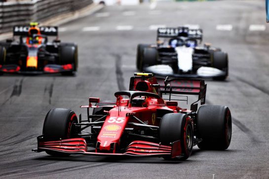 Carlos Sainz Jr (ESP) Ferrari SF-21.
22.05.2021. Formula 1 World Championship, Rd 5, Monaco Grand Prix, Monte Carlo, Monaco, Qualifying Day.
- www.xpbimages.com, EMail: requests@xpbimages.com © Copyright: Moy / XPB Images