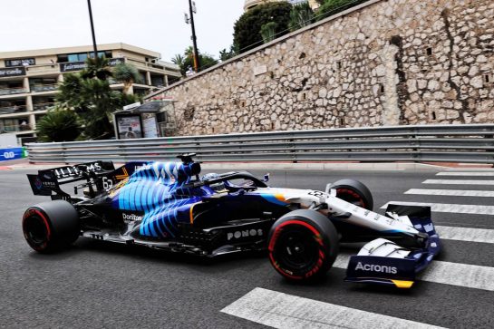 George Russell (GBR) Williams Racing FW43B.
22.05.2021. Formula 1 World Championship, Rd 5, Monaco Grand Prix, Monte Carlo, Monaco, Qualifying Day.
- www.xpbimages.com, EMail: requests@xpbimages.com © Copyright: Batchelor / XPB Images
