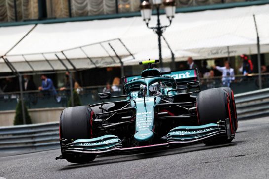 Sebastian Vettel (GER) Aston Martin F1 Team AMR21.
22.05.2021. Formula 1 World Championship, Rd 5, Monaco Grand Prix, Monte Carlo, Monaco, Qualifying Day.
- www.xpbimages.com, EMail: requests@xpbimages.com © Copyright: Moy / XPB Images