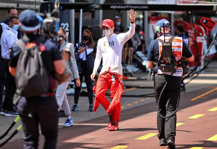 Charles Leclerc (MON) Ferrari, who is not starting the race. 23.05.2021. Formula 1 World Championship, Rd 5, Monaco Grand Prix, Monte Carlo, Monaco