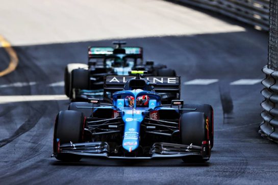 Esteban Ocon (FRA) Alpine F1 Team A521.
23.05.2021. Formula 1 World Championship, Rd 5, Monaco Grand Prix, Monte Carlo, Monaco, Race Day.
- www.xpbimages.com, EMail: requests@xpbimages.com © Copyright: Moy / XPB Images