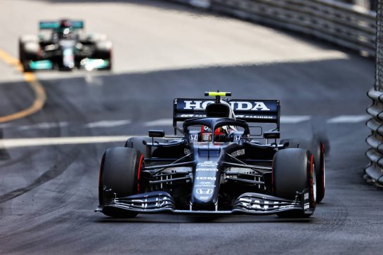 Pierre Gasly (FRA) AlphaTauri AT02.
23.05.2021. Formula 1 World Championship, Rd 5, Monaco Grand Prix, Monte Carlo, Monaco, Race Day.
- www.xpbimages.com, EMail: requests@xpbimages.com © Copyright: Moy / XPB Images