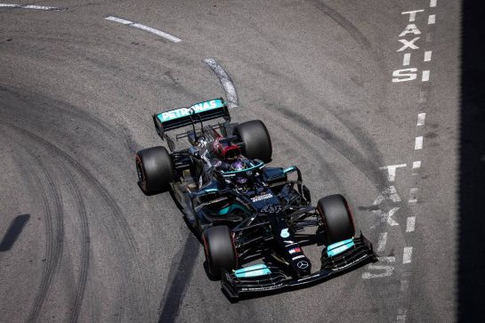 Lewis Hamilton (GBR) Mercedes AMG F1 W12.
23.05.2021. Formula 1 World Championship, Rd 5, Monaco Grand Prix, Monte Carlo, Monaco, Race Day.
- www.xpbimages.com, EMail: requests@xpbimages.com © Copyright: Bearne / XPB Images