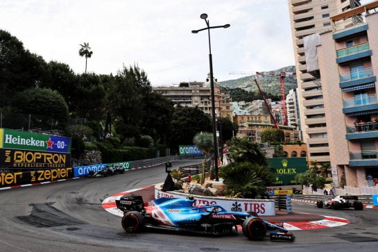 Esteban Ocon (FRA) Alpine F1 Team A521.
23.05.2021. Formula 1 World Championship, Rd 5, Monaco Grand Prix, Monte Carlo, Monaco, Race Day.
- www.xpbimages.com, EMail: requests@xpbimages.com © Copyright: Batchelor / XPB Images