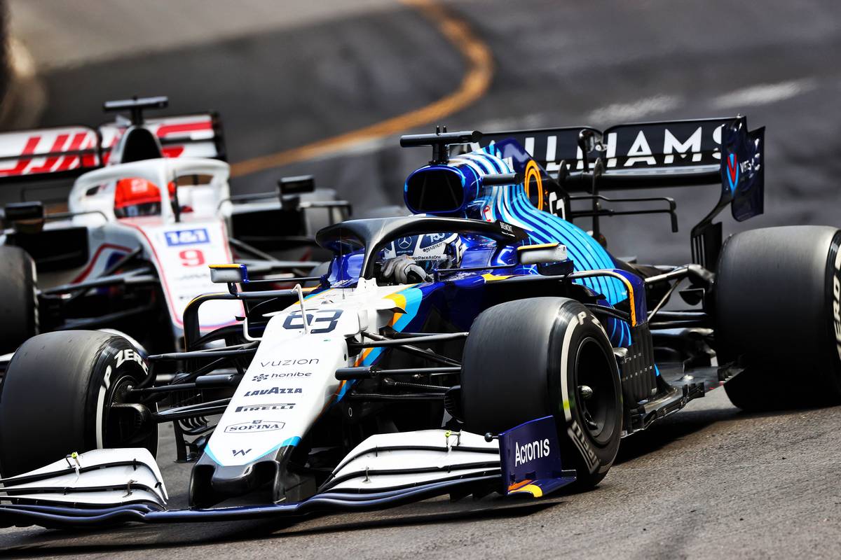 George Russell (GBR) Williams Racing FW43B. 23.05.2021. Formula 1 World Championship, Rd 5, Monaco Grand Prix, Monte Carlo, Monaco