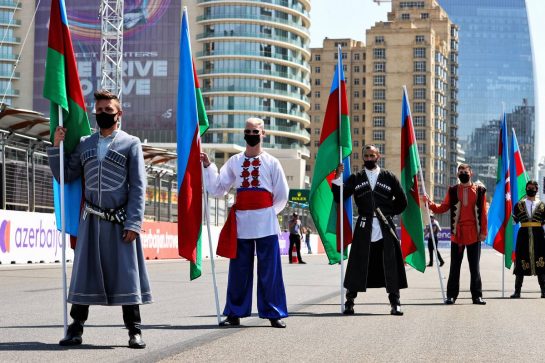 Circuit atmosphere.
03.06.2021. Formula 1 World Championship, Rd 6, Azerbaijan Grand Prix, Baku Street Circuit, Azerbaijan, Preparation Day.
- www.xpbimages.com, EMail: requests@xpbimages.com © Copyright: Moy / XPB Images
