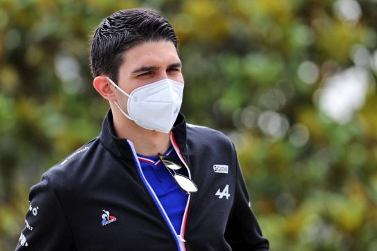 Esteban Ocon (FRA) Alpine F1 Team.
04.06.2021. Formula 1 World Championship, Rd 6, Azerbaijan Grand Prix, Baku Street Circuit, Azerbaijan, Practice Day.
- www.xpbimages.com, EMail: requests@xpbimages.com © Copyright: Batchelor / XPB Images