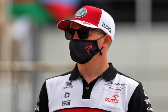 Kimi Raikkonen (FIN) Alfa Romeo Racing.
04.06.2021. Formula 1 World Championship, Rd 6, Azerbaijan Grand Prix, Baku Street Circuit, Azerbaijan, Practice Day.
- www.xpbimages.com, EMail: requests@xpbimages.com © Copyright: Batchelor / XPB Images