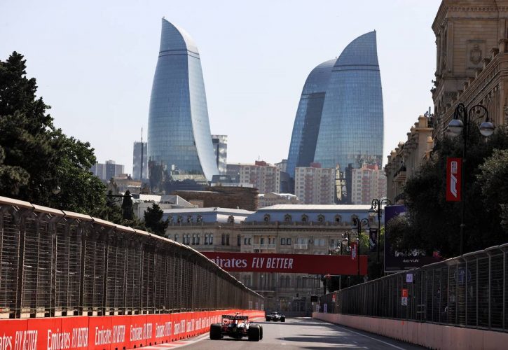 Sergio Perez (MEX) Red Bull Racing RB16B. 04.06.2021. Formula 1 World Championship, Rd 6, Azerbaijan Grand Prix, Baku