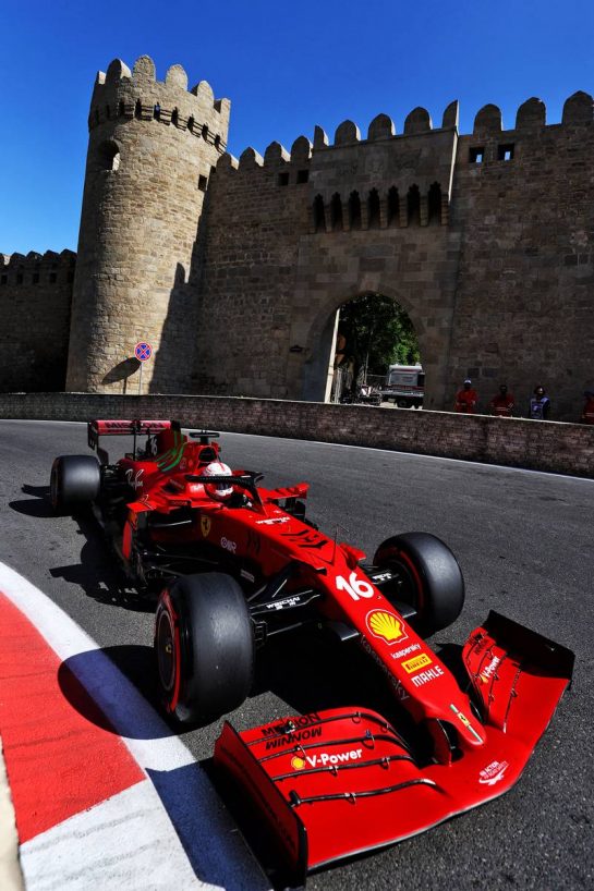Charles Leclerc (MON) Ferrari SF-21.
05.06.2021. Formula 1 World Championship, Rd 6, Azerbaijan Grand Prix, Baku Street Circuit, Azerbaijan, Qualifying Day.
- www.xpbimages.com, EMail: requests@xpbimages.com © Copyright: Moy / XPB Images