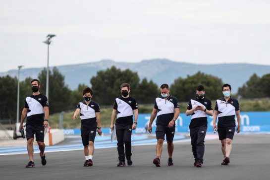 Yuki Tsunoda (JPN), Alpha Tauri 
17.06.2021. Formula 1 World Championship, Rd 7, French Grand Prix, Paul Ricard, France, Preparation Day.
- www.xpbimages.com, EMail: requests@xpbimages.com © Copyright: Charniaux / XPB Images