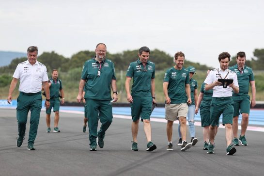 Sebastian Vettel (GER), Aston Martin F1 Team 
17.06.2021. Formula 1 World Championship, Rd 7, French Grand Prix, Paul Ricard, France, Preparation Day.
- www.xpbimages.com, EMail: requests@xpbimages.com © Copyright: Charniaux / XPB Images