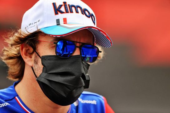 Fernando Alonso (ESP) Alpine F1 Team.
17.06.2021. Formula 1 World Championship, Rd 7, French Grand Prix, Paul Ricard, France, Preparation Day.
- www.xpbimages.com, EMail: requests@xpbimages.com © Copyright: Moy / XPB Images