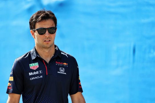 Sergio Perez (MEX) Red Bull Racing.
18.06.2021. Formula 1 World Championship, Rd 7, French Grand Prix, Paul Ricard, France, Practice Day.
- www.xpbimages.com, EMail: requests@xpbimages.com © Copyright: Batchelor / XPB Images