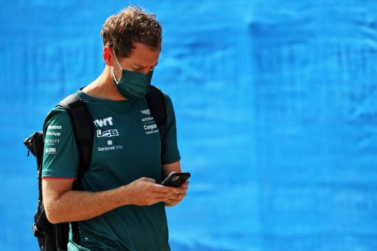 Sebastian Vettel (GER) Aston Martin F1 Team.
18.06.2021. Formula 1 World Championship, Rd 7, French Grand Prix, Paul Ricard, France, Practice Day.
- www.xpbimages.com, EMail: requests@xpbimages.com © Copyright: Batchelor / XPB Images