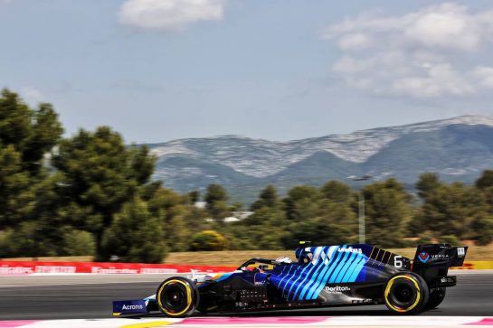 Nicholas Latifi (CDN) Williams Racing FW43B.
18.06.2021. Formula 1 World Championship, Rd 7, French Grand Prix, Paul Ricard, France, Practice Day.
- www.xpbimages.com, EMail: requests@xpbimages.com © Copyright: Batchelor / XPB Images
