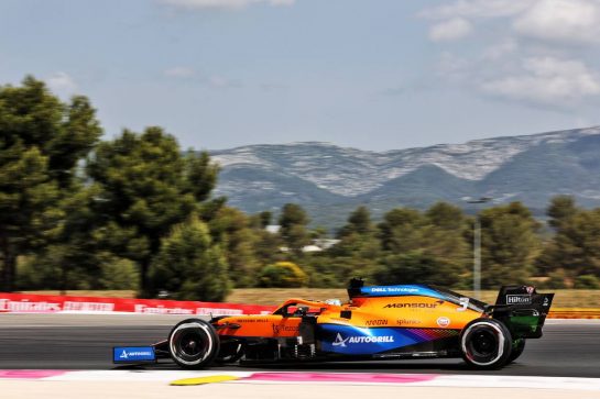 Daniel Ricciardo (AUS) McLaren MCL35M.
18.06.2021. Formula 1 World Championship, Rd 7, French Grand Prix, Paul Ricard, France, Practice Day.
- www.xpbimages.com, EMail: requests@xpbimages.com © Copyright: Batchelor / XPB Images