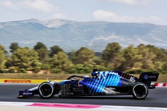 Nicholas Latifi (CDN) Williams Racing FW43B with sensor equipment.
18.06.2021. Formula 1 World Championship, Rd 7, French Grand Prix, Paul Ricard, France, Practice Day.
- www.xpbimages.com, EMail: requests@xpbimages.com © Copyright: Batchelor / XPB Images