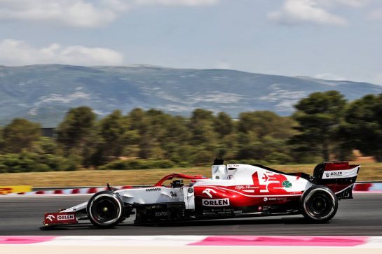 Kimi Raikkonen (FIN) Alfa Romeo Racing C41.
18.06.2021. Formula 1 World Championship, Rd 7, French Grand Prix, Paul Ricard, France, Practice Day.
- www.xpbimages.com, EMail: requests@xpbimages.com © Copyright: Batchelor / XPB Images