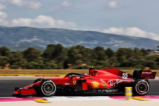 Carlos Sainz Jr (ESP) Ferrari SF-21.
18.06.2021. Formula 1 World Championship, Rd 7, French Grand Prix, Paul Ricard, France, Practice Day.
- www.xpbimages.com, EMail: requests@xpbimages.com © Copyright: Batchelor / XPB Images