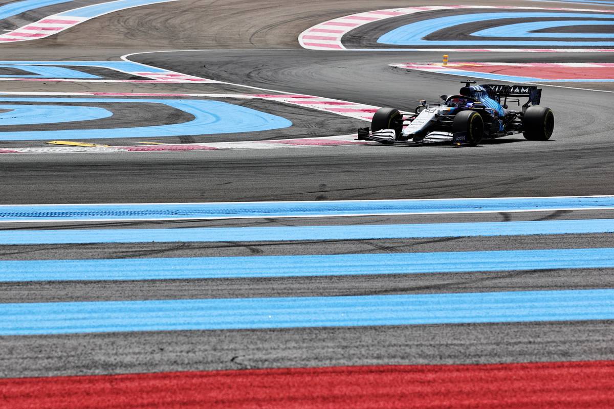 George Russell (GBR) Williams Racing FW43B. 18.06.2021. Formula 1 World Championship, Rd 7, French Grand Prix, Paul Ricard