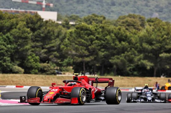 Carlos Sainz Jr (ESP) Ferrari SF-21.
20.06.2021. Formula 1 World Championship, Rd 7, French Grand Prix, Paul Ricard, France, Race Day.
- www.xpbimages.com, EMail: requests@xpbimages.com © Copyright: Batchelor / XPB Images