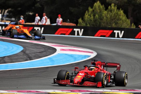 Charles Leclerc (MON) Ferrari SF-21.
20.06.2021. Formula 1 World Championship, Rd 7, French Grand Prix, Paul Ricard, France, Race Day.
- www.xpbimages.com, EMail: requests@xpbimages.com © Copyright: Batchelor / XPB Images