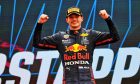 Race winner Max Verstappen (NLD) Red Bull Racing celebrates on the podium. 20.06.2021. Formula 1 World Championship, Rd 7, French Grand Prix, Paul Ricard