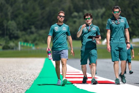 Sebastian Vettel (GER), Aston Martin F1 Team 
24.06.2021. Formula 1 World Championship, Rd 8, Steiermark Grand Prix, Spielberg, Austria, Preparation Day.
- www.xpbimages.com, EMail: requests@xpbimages.com © Copyright: Charniaux / XPB Images