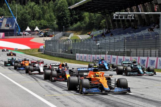 Lando Norris (GBR) McLaren MCL35M.
25.06.2021. Formula 1 World Championship, Rd 8, Steiermark Grand Prix, Spielberg, Austria, Practice Day.
- www.xpbimages.com, EMail: requests@xpbimages.com © Copyright: Moy / XPB Images