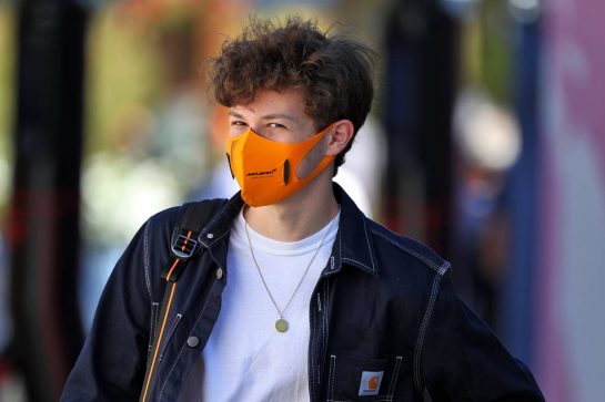 McGuire Brown, son of Zak Brown (USA) McLaren Executive Director.
26.06.2021. Formula 1 World Championship, Rd 8, Steiermark Grand Prix, Spielberg, Austria, Qualifying Day.
- www.xpbimages.com, EMail: requests@xpbimages.com © Copyright: Moy / XPB Images
