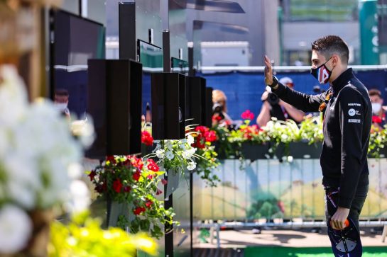 Esteban Ocon (FRA), Alpine F1 Team 
26.06.2021. Formula 1 World Championship, Rd 8, Steiermark Grand Prix, Spielberg, Austria, Qualifying Day.
- www.xpbimages.com, EMail: requests@xpbimages.com © Copyright: Charniaux / XPB Images