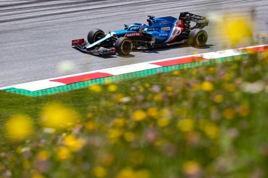 Fernando Alonso (ESP), Alpine F1 Team 
26.06.2021. Formula 1 World Championship, Rd 8, Steiermark Grand Prix, Spielberg, Austria, Qualifying Day.
- www.xpbimages.com, EMail: requests@xpbimages.com © Copyright: Charniaux / XPB Images