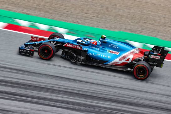 Esteban Ocon (FRA), Alpine F1 Team 
26.06.2021. Formula 1 World Championship, Rd 8, Steiermark Grand Prix, Spielberg, Austria, Qualifying Day.
- www.xpbimages.com, EMail: requests@xpbimages.com © Copyright: Charniaux / XPB Images