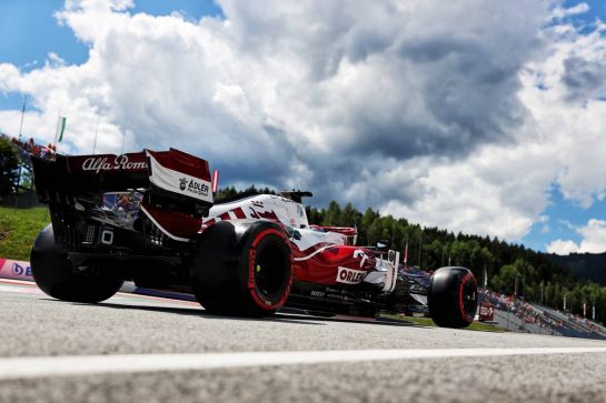Kimi Raikkonen (FIN) Alfa Romeo Racing C41.
26.06.2021. Formula 1 World Championship, Rd 8, Steiermark Grand Prix, Spielberg, Austria, Qualifying Day.
- www.xpbimages.com, EMail: requests@xpbimages.com © Copyright: Batchelor / XPB Images