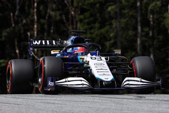 George Russell (GBR), Williams Racing 
26.06.2021. Formula 1 World Championship, Rd 8, Steiermark Grand Prix, Spielberg, Austria, Qualifying Day.
- www.xpbimages.com, EMail: requests@xpbimages.com © Copyright: Charniaux / XPB Images