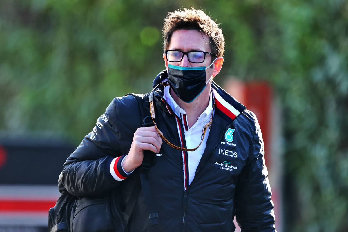 Andrew Shovlin (GBR) Mercedes AMG F1 Engineer. 16.04.2021. Formula 1 World Championship, Rd 2, Emilia Romagna Grand Prix, Imola