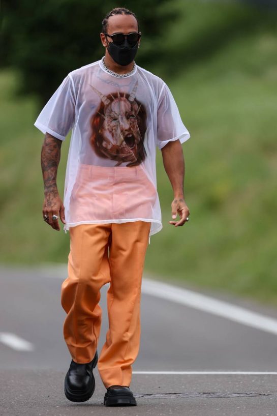 Lewis Hamilton (GBR), Mercedes AMG F1  
01.07.2021. Formula 1 World Championship, Rd 9, Austrian Grand Prix, Spielberg, Austria, Preparation Day.
- www.xpbimages.com, EMail: requests@xpbimages.com © Copyright: Charniaux / XPB Images