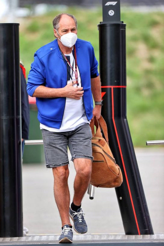 Gerhard Berger (AUT).
02.07.2021. Formula 1 World Championship, Rd 9, Austrian Grand Prix, Spielberg, Austria, Practice Day.
- www.xpbimages.com, EMail: requests@xpbimages.com © Copyright: Moy / XPB Images