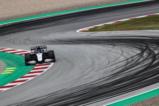 Nicholas Latifi (CDN), Williams Racing 
02.07.2021. Formula 1 World Championship, Rd 9, Austrian Grand Prix, Spielberg, Austria, Practice Day.
- www.xpbimages.com, EMail: requests@xpbimages.com © Copyright: Charniaux / XPB Images