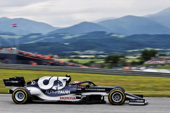 Pierre Gasly (FRA) AlphaTauri AT02.
02.07.2021. Formula 1 World Championship, Rd 9, Austrian Grand Prix, Spielberg, Austria, Practice Day.
- www.xpbimages.com, EMail: requests@xpbimages.com © Copyright: Batchelor / XPB Images