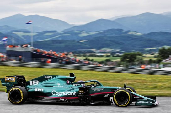Lance Stroll (CDN) Aston Martin F1 Team AMR21.
02.07.2021. Formula 1 World Championship, Rd 9, Austrian Grand Prix, Spielberg, Austria, Practice Day.
- www.xpbimages.com, EMail: requests@xpbimages.com © Copyright: Batchelor / XPB Images
