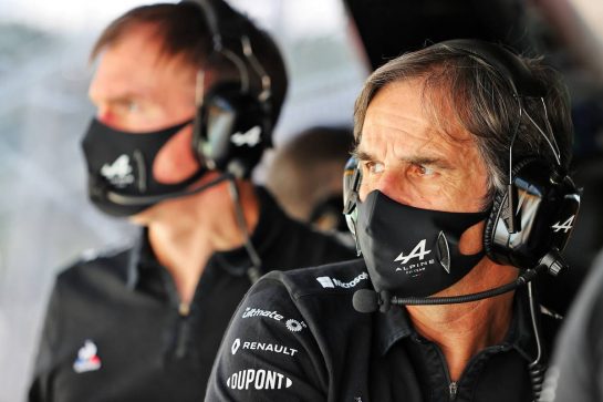 Davide Brivio (ITA) Alpine F1 Team Racing Director.
03.07.2021. Formula 1 World Championship, Rd 9, Austrian Grand Prix, Spielberg, Austria, Qualifying Day.
- www.xpbimages.com, EMail: requests@xpbimages.com © Copyright: Moy / XPB Images