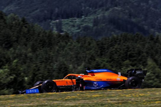 Daniel Ricciardo (AUS) McLaren MCL35M.
03.07.2021. Formula 1 World Championship, Rd 9, Austrian Grand Prix, Spielberg, Austria, Qualifying Day.
- www.xpbimages.com, EMail: requests@xpbimages.com © Copyright: Batchelor / XPB Images
