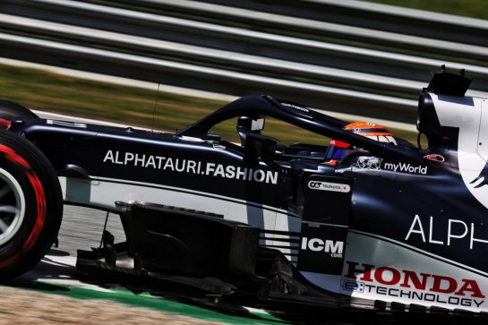 Yuki Tsunoda (JPN) AlphaTauri AT02.
03.07.2021. Formula 1 World Championship, Rd 9, Austrian Grand Prix, Spielberg, Austria, Qualifying Day.
- www.xpbimages.com, EMail: requests@xpbimages.com © Copyright: Batchelor / XPB Images