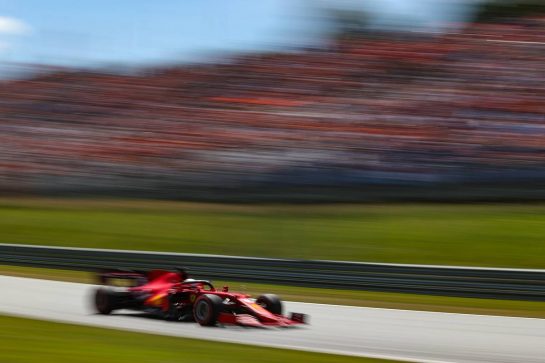 Charles Leclerc (FRA), Scuderia Ferrari 
03.07.2021. Formula 1 World Championship, Rd 9, Austrian Grand Prix, Spielberg, Austria, Qualifying Day.
- www.xpbimages.com, EMail: requests@xpbimages.com © Copyright: Charniaux / XPB Images